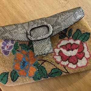 Beaded clutch/purse